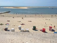 Nordsee 2017 Joerg (55)  westlicher Strand auf Borkum mit Blick auf die Sandbank